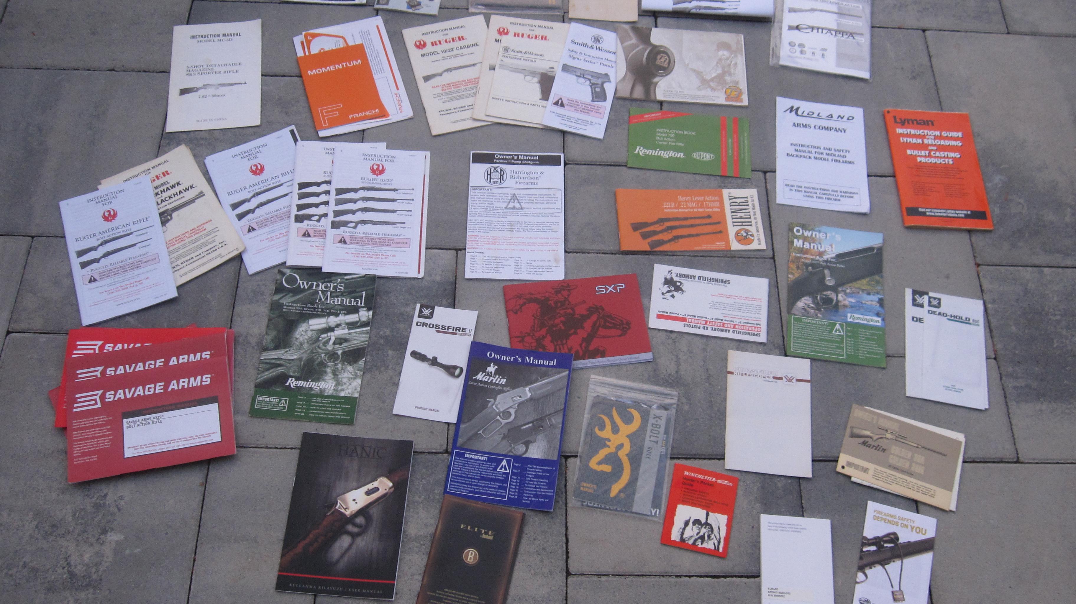 Photo of Over Forty Owner's Manuals