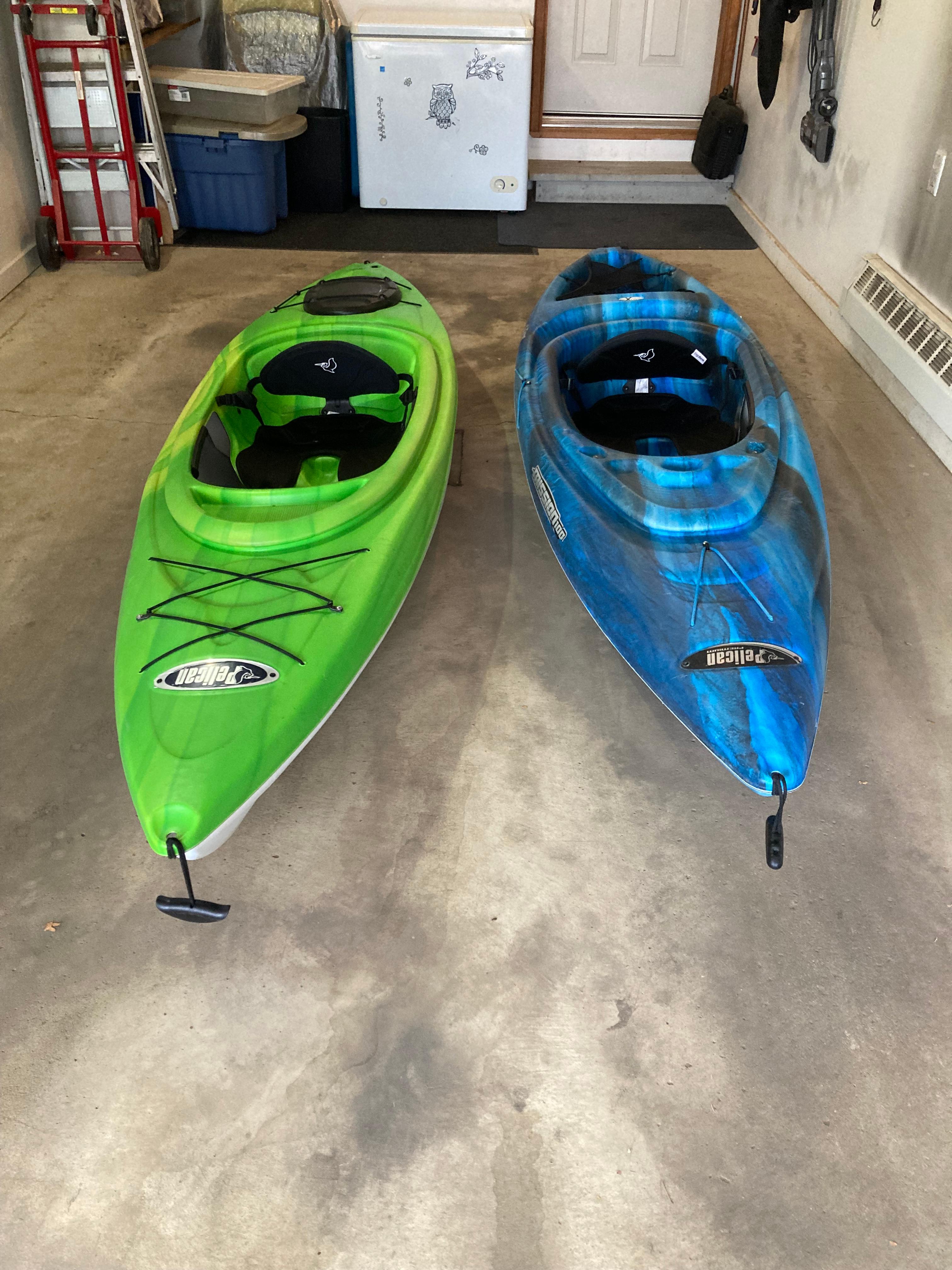 Photo of Pelican Kayaks for sale. 