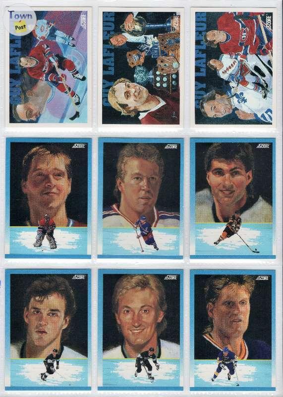 Photo of 1991-92 SCORE #1-660 COMPLETE SET IN BINDER with SCORE #1-40 YOUNG SUPERSTARS