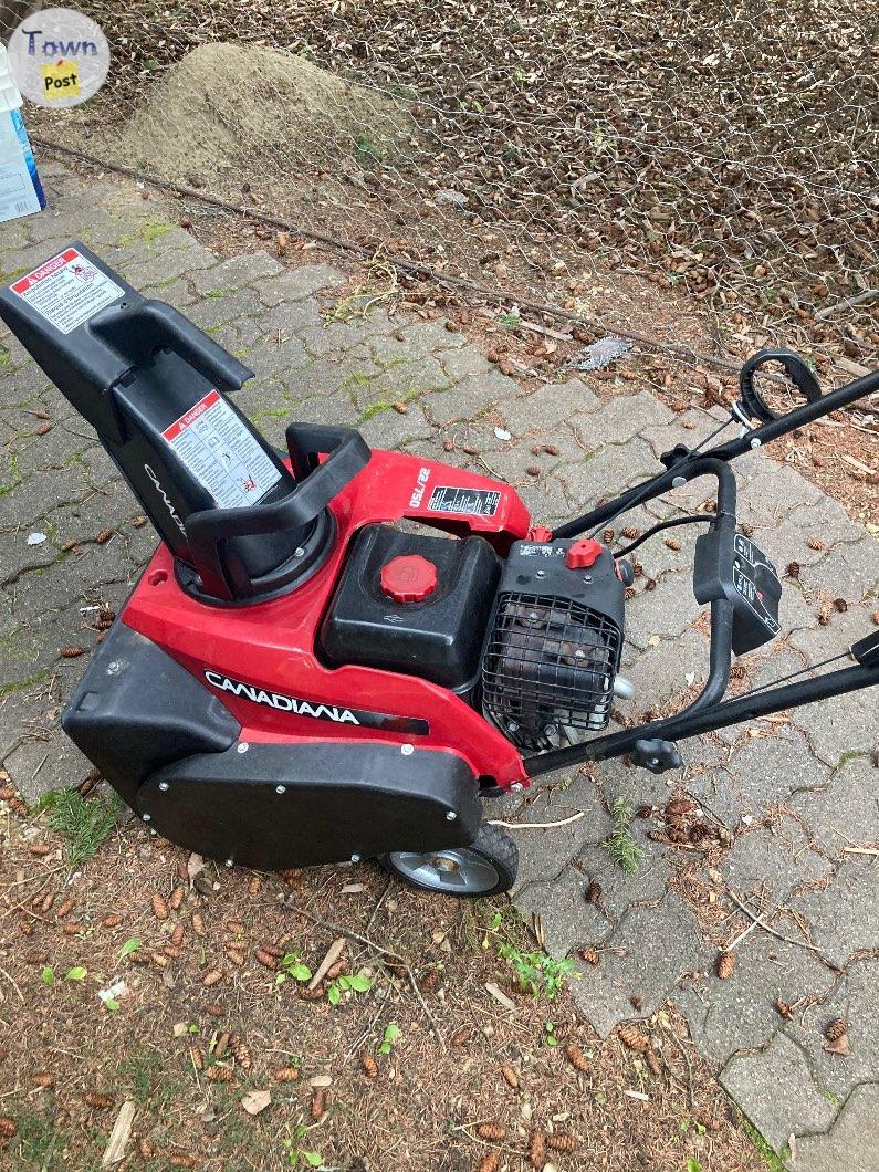 Photo of Canadians Snow Thrower For Sale