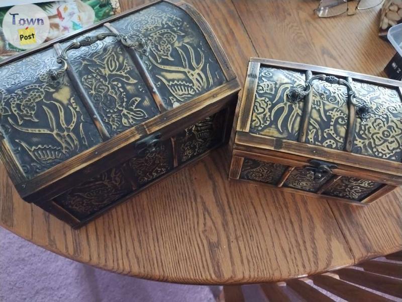 Photo of Set of 2 little treasure chests