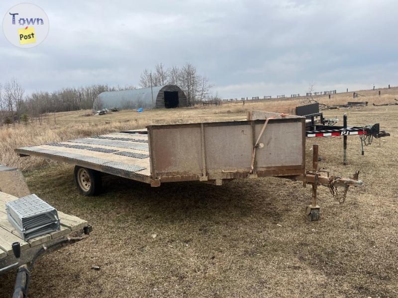 Photo of Ramp master style sled trailer 