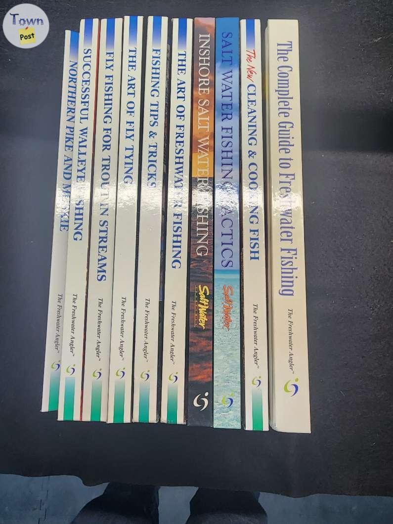 Photo of 10 volumes the freshwater angler resource books