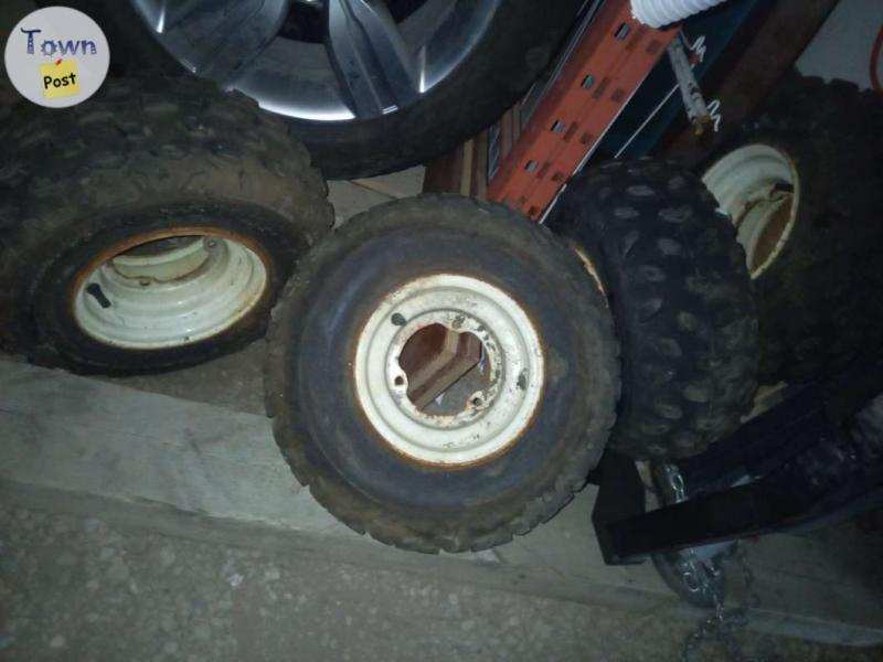 Photo of Lawn mower garden tractor tires trade 