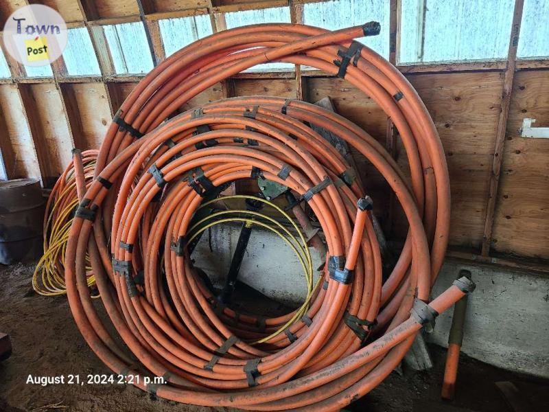 Photo of Poly pipe (for irrigation, gas lines etc.)