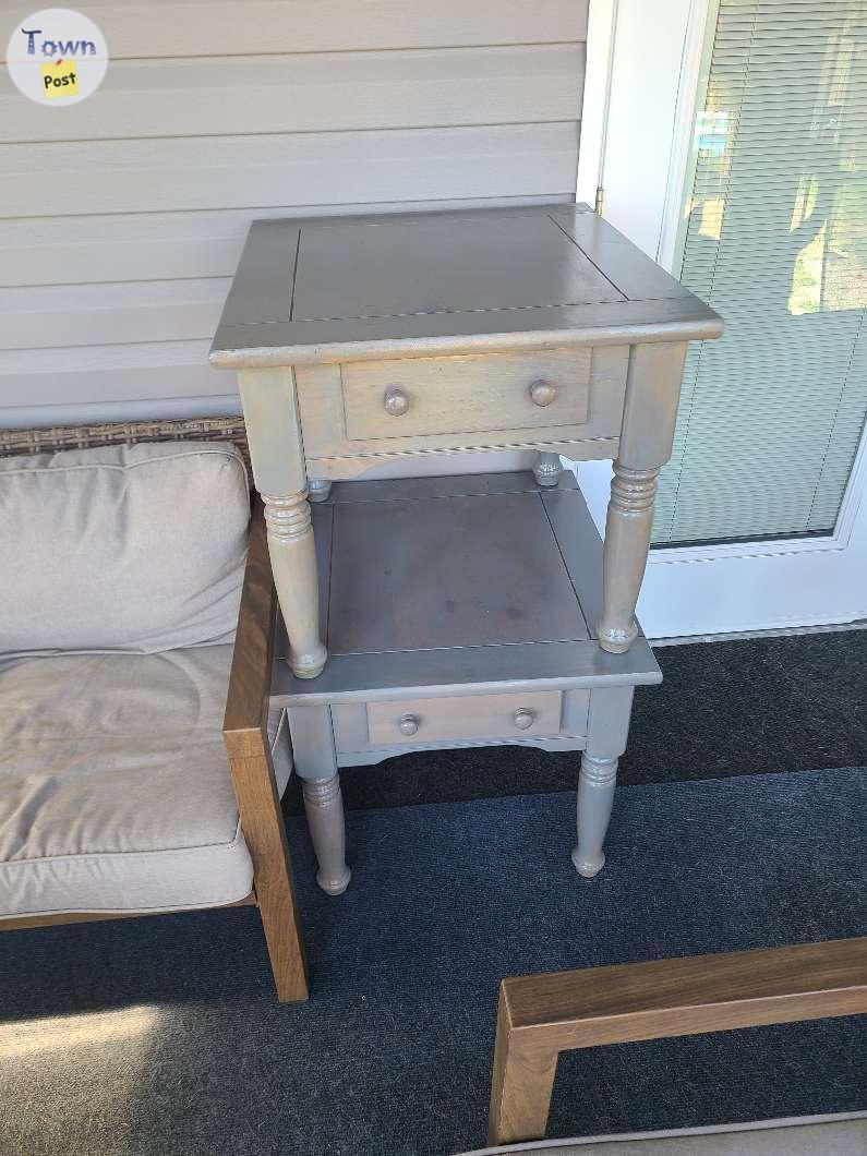 Photo of End tables, smoker 