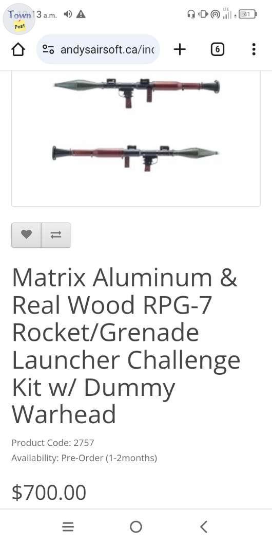 Photo of RPG-7 Replica