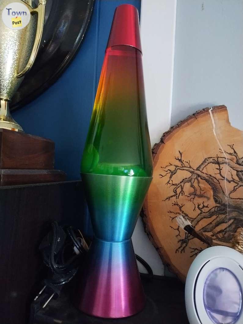 Photo of 2 lava lamps