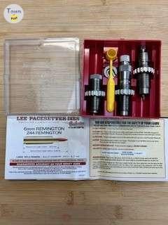 Photo of Lee Precision 6mm Rem / 244 Rem Full Length 2 die set + crimp