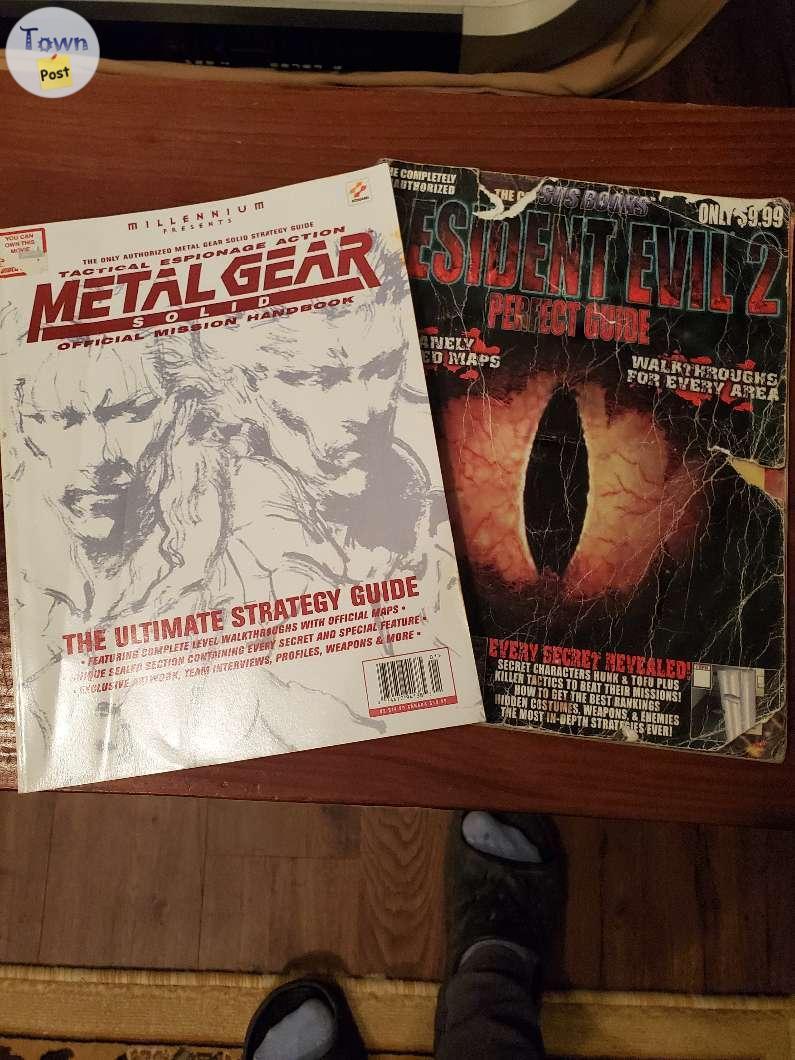 Photo of Metal Gear Solid-Ultimate Strategy Guide and Resident Evil 2 Strategy Guide