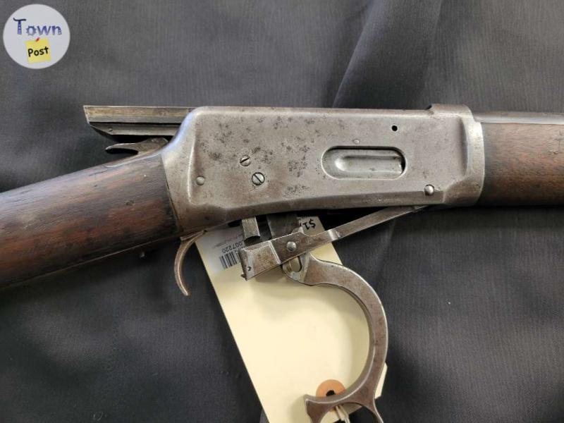 Photo of Winchester model 94 dated to 1906 in 30 wcf