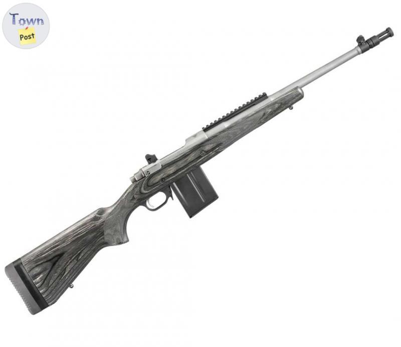 Photo of Brand new Ruger 6821 Gunsite Scout 308 WIN Left Hand Laminate 18.7" SS Bolt Action Rifle $1750