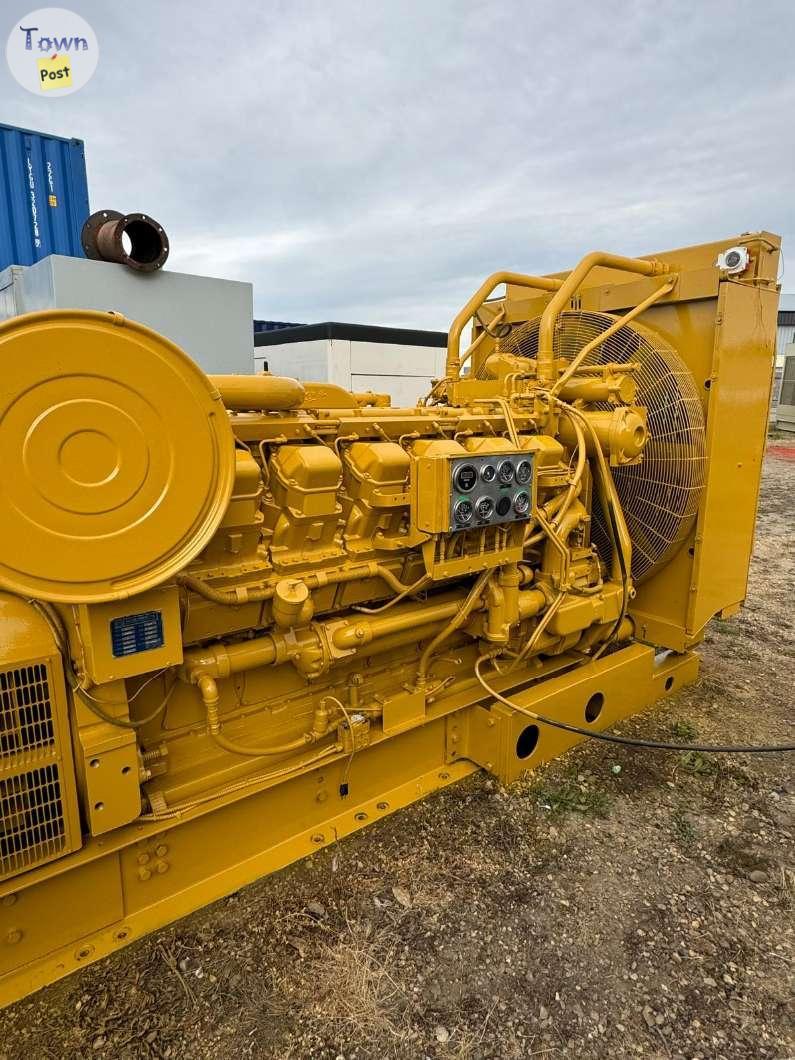 Photo of 855 KW Caterpillar 3512 Diesel Generator Set, 1200 rpm Slow Speed