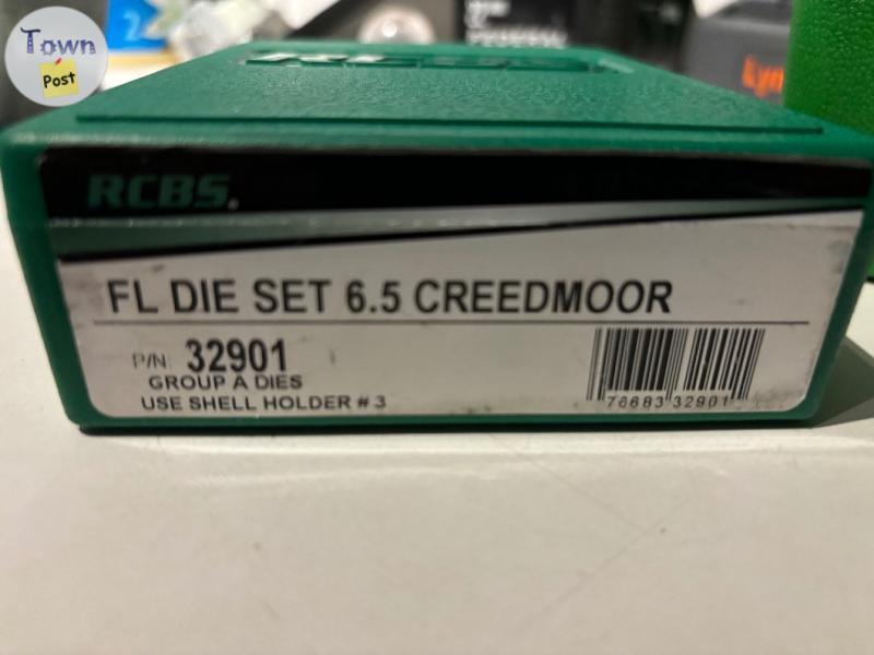 Photo of 6.5 creedmoor dies. 