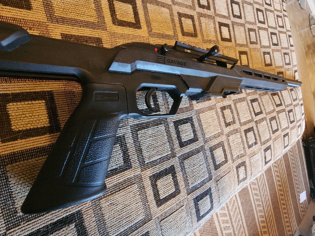 Photo of Savage 64 Precision Semi-Automatic Rifle - Upgraded Extended Charging Arm (like new)